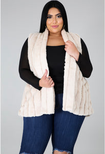 Cozy Vest(plus size)